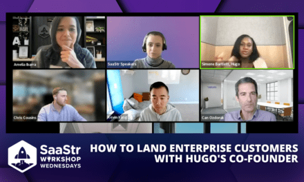How To Land Enterprise Clients As An Early-Stage Company With Hugo CEO & Co-founder Simone Bartlett (Video)